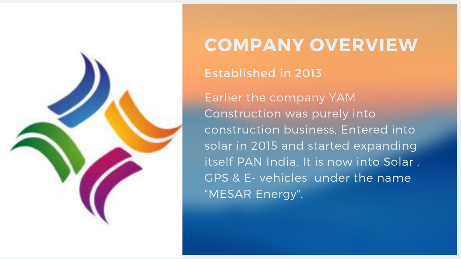 Solar energy solutions
